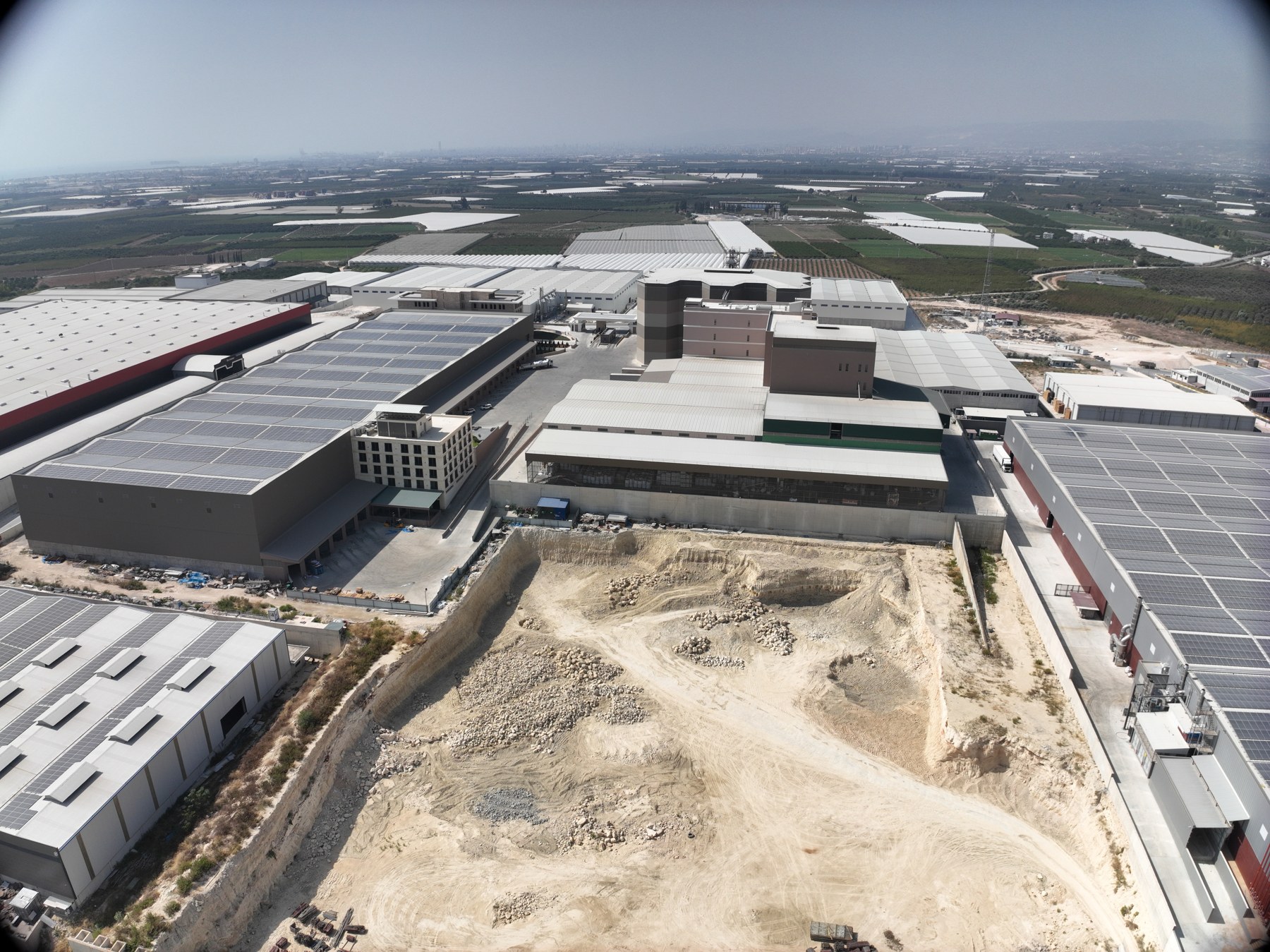 Beton silo ve antrepo altyapısı